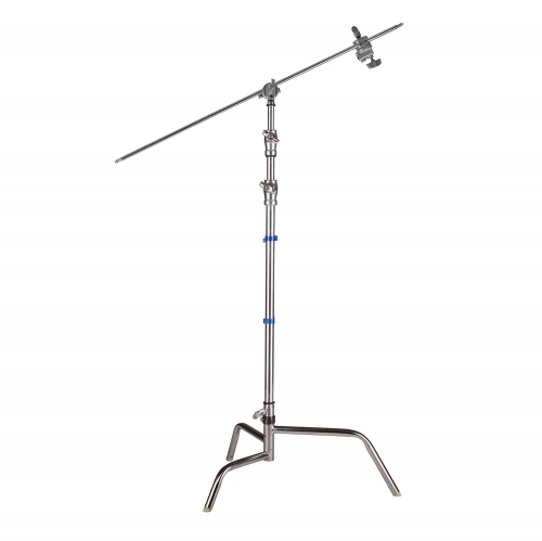 3 Sections 10kg Payload C-Stand Tripod Stand with Extension Boom Arm