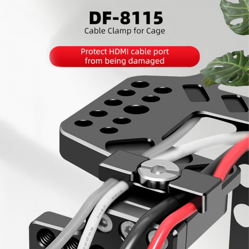 Cable Clamp with 1/4-20" Screw for Cage