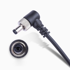 Coiled 0.5-1.5m D-Tap to DC5525 with Lock Power Cable for Atomos Monitor