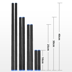 DF-8007 Carbon Fiber 15mm Rods 2 Pieces