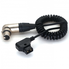 AR49 0.35-0.5m D-TAP to NEUTRIK XLR 3 Pin Female Power Cable for SmallHD Cine 24