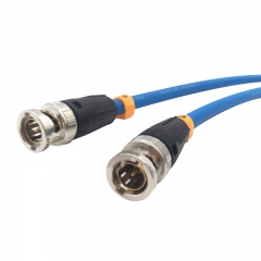 30m 50m 100m Blue/Black Color Real 4K 12G/HD-SDI Cable