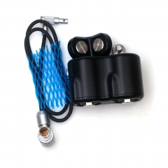 AR50 1B 10Pin to Dual XLR 3 Pin Female Adapter with 30cm Two-channel Audio Cable for Atomos Shogun 7 Monitor