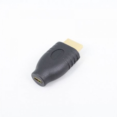 Micro HDMIP Female to HDMI Male Adapter