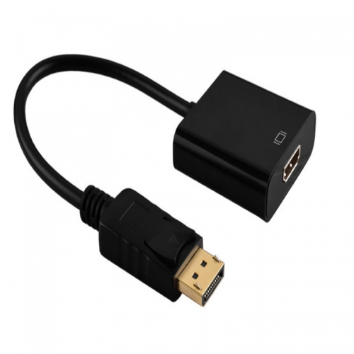 8in DisplayPort" Male to HDMI Female
