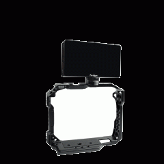 MQR02 Quick Release Plate with ARRI-style Locating Pins(removable) for Camera Rig Monitor Transmitter etc