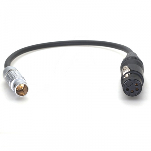 60cm Tiffen Steadicam M2 2B3 Pins to Neutrik XLR 4 Pins Female Power Cable for SONY Venice