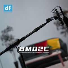 3m Five Section Carbon Fiber Boompole for Microphone LED Tube Light RS2 RS3 Single Handle Gimbal