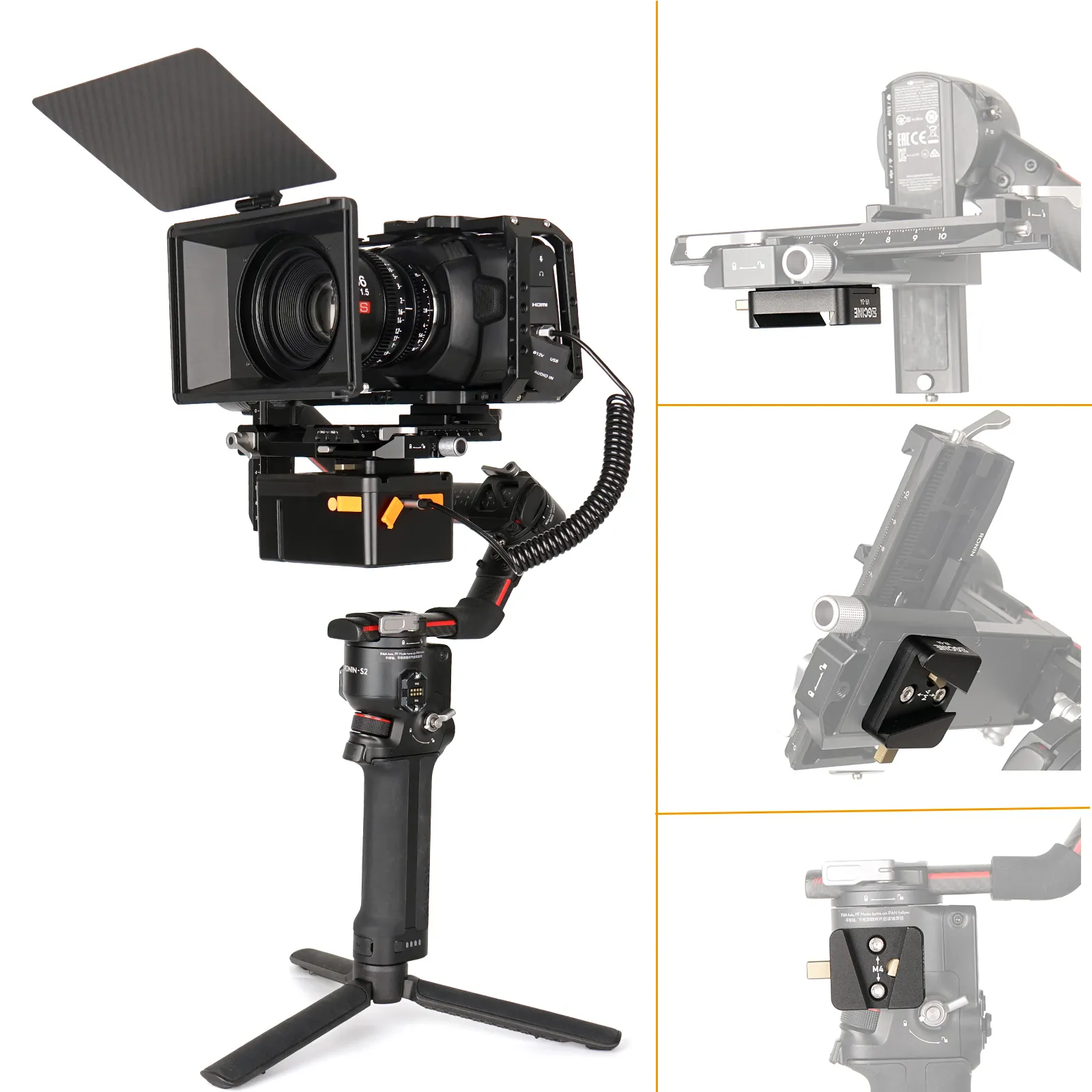 Rent a DJI Ronin RS3 Pro Gimbal with 3 v-mount batteries/v-mount charger,  Best Prices