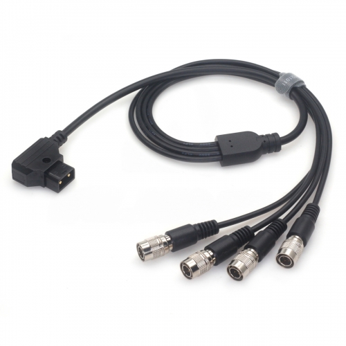 0.7m D-tap to 4*Hirose for Sound Devices 688 788T F4 F8