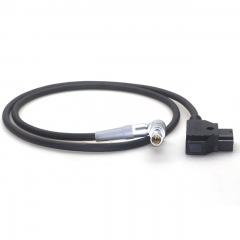 0.6m D-tap to 4 Pin Power Cable for ZACUTO Kameleon EVF Viewfinder and Monitor