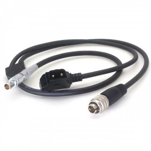 0.6m 7 Pin to Sony F55 &Venice Power Cable with D-tap for ARRI cforce RF Wireless Follow Motor