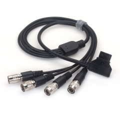0.7m D-tap to 4*Hirose for Sound Devices 688 788T F4 F8
