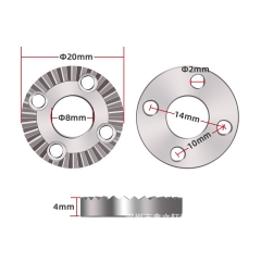 φ20mm Stainless Steel ARRI Gear