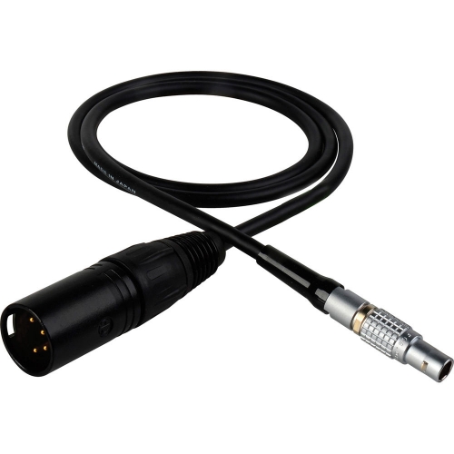 2-Pin LEMO to 4-Pin Male XLR Teradek Power Cable for Teradek Series Cube/black magic Ursa G2 4.6k 60cm