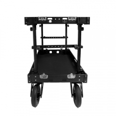 300kg Payload Video Production Camera Cart Collapsible Mobile Workstation 8