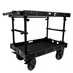 300kg Payload Video Production Camera Cart Collapsible Mobile Workstation 8