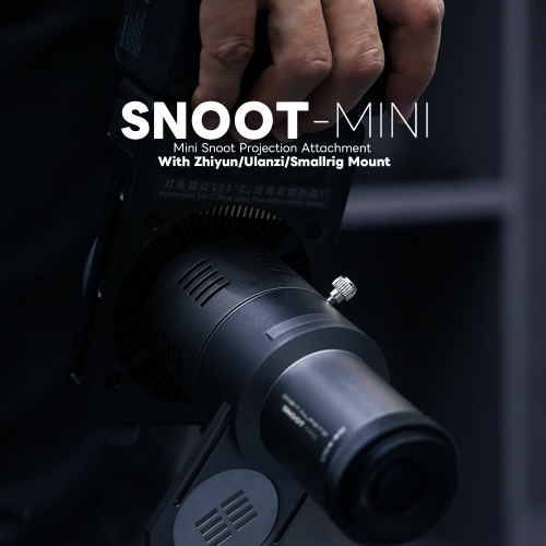 Mini Snoot Projection Attachment With Zhiyun/Ulanzi/Smallrig Mount