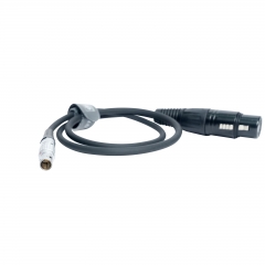 70cm 0B2 Pin Male to XLR 4 Pin Female Power Cable