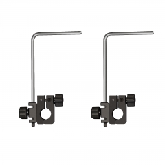 1 Pair L Shape Hook with 28-40mm Clamp for DIGITALFOTO TITAN-CART Video Cart LBC-M-8 LBC-L-8 MCS-M-10 MCS-L-10 INOVATIV ADICAM Filmcart