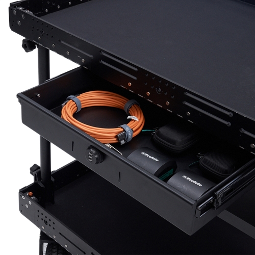 MCS-CLTD-ML Medium and Large Sized Drawer for Cinemech LBC MCS Series TITAN-CART Video Production Camera Cart