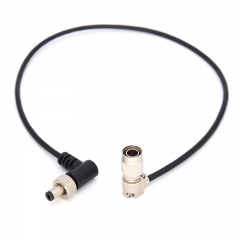 40/60/80cm straight to straight head HiroseHirose 4 pin to DC2.5 with locking monitor &EVF power cable