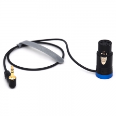3.5mm TRS to Short XLR 3 pin female Audio Cable for RED KOMODO，Red epic