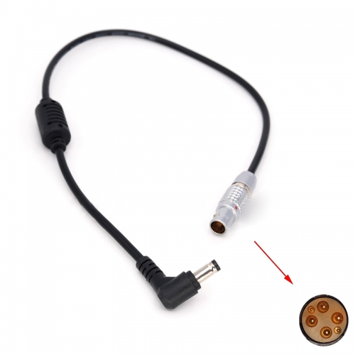 40/60/80cm DJI Ronin2 1B6 pin to DC2.5 power cable ATOMOS/Portkeys monitor power cable