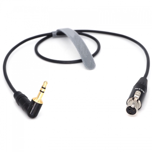 3.5mm TRS to TA3F Mini XLR Audio cable