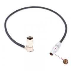 40/60/80cm straight head AMRI Sony Hirose4 pin to 0B2 pin for Teradek/Hollyland monitor power cable