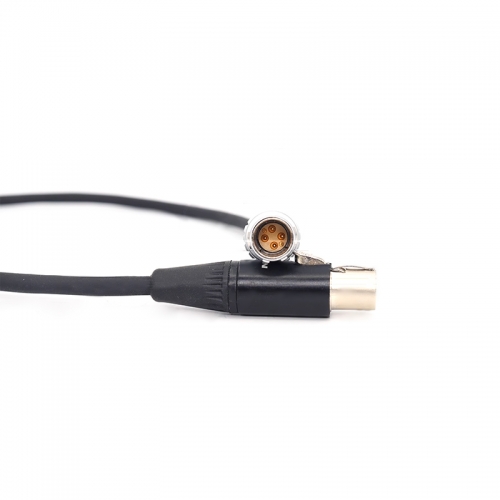 60/80/100cm DJI Ronin 2 Right angle 6 pin to TA4F for TVLOGIC 058/056/055 monitor power cable
