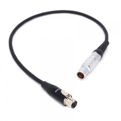 60/80/100cm DJI Ronin 2 Right angle 6 pin to TA4F for TVLOGIC 058/056/055 monitor power cable