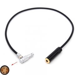 20/40/60/80cm straight/right angle head RED KOMODO-X camera 0B5 pin to 3.5mm TRS female audio cable