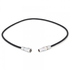 40/60/80cm straight to straight head ARRI camera 0B 2 pin 12V output to BM5/HH7/HS7T/BM7 monitor 4 pin female power cable