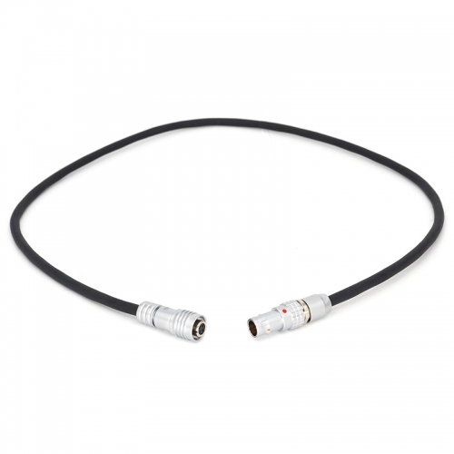 40/60/80cm straight to straight head ARRI camera 0B 2 pin 12V output to BM5/HH7/HS7T/BM7 monitor 4 pin female power cable
