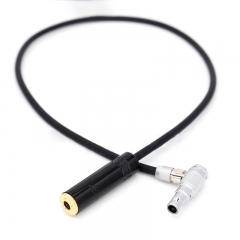 20/40/60/80cm straight/right angle head RED KOMODO-X camera 0B5 pin to 3.5mm TRS female audio cable