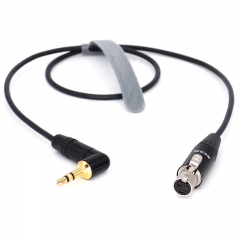3.5mm TRS to TA3F Mini XLR Audio cable
