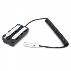 70cm DJI Ronin2 1B6 pin to NP-F550/NP-F570/970 Dummy battery Power Cable
