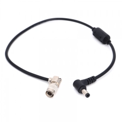 40/60/80cm straight head Hirose Hirose4 pin to DC2.5 power cable monitor&EVF Viewfinder power cable