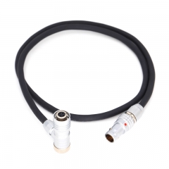 40/60/80cm straight to straight head ARRI camera 0B 2 pin 12V output to BM5/HH7/HS7T/BM7 monitor 4 pin female power cable