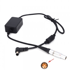 65cm DJI Ronin2 Right angle(4+2)6 pin for Sony PXW-FX6/FX9 camera 18V Transformer power cable