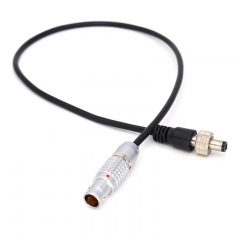40/60/80cm DJI Ronin2 1B6 pin to DC2.5 with locking power cable for ATOMOS etc