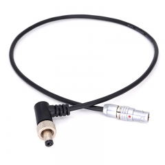 40/60/80cm ARRI camera 0B 2 pin 12V to DC 5.5x2.5mm with Locking ATOMOS monitor straight power cable
