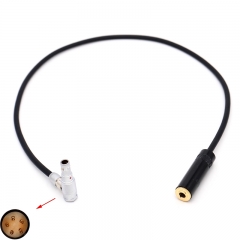 20/40/60/80cm straight/right angle head RED KOMODO-X camera 0B5 pin to 3.5mm TRS female audio cable