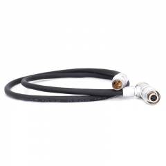 40/60/80cm straight to straight head ARRI camera 0B 2 pin 12V output to BM5/HH7/HS7T/BM7 monitor 4 pin female power cable