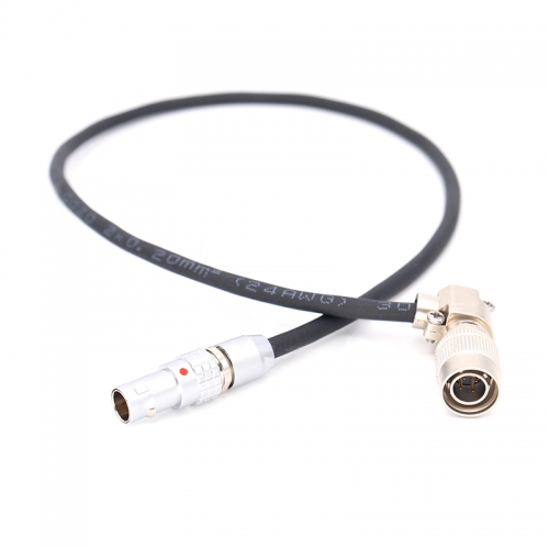 40/60/80cm straight head AMRI Sony Hirose4 pin to 0B2 pin for Teradek/Hollyland monitor power cable