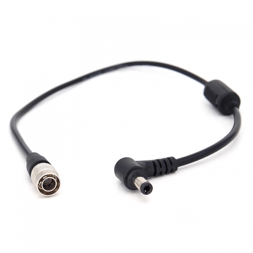 40/60/80cm straight head Hirose Hirose4 pin to DC2.5 power cable monitor&EVF Viewfinder power cable