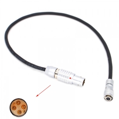 40/60/80cm straight head DJI Ronin2 1B6 to Portkeys 4 pin power cable for BM5/HH7 SDI Monitor