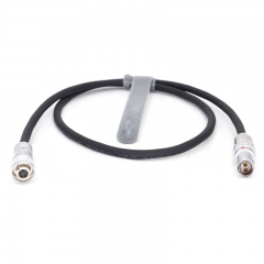 40/60/80cm straight-right angle head ARRI camera0B 2 pin for PORTKEYS LH5H LH5P II monitor5 pin female power cable