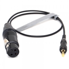 3.5mm TRS to 3 pin Male/Female/Mini XLR Locking Audio Cable Senn heiser Headphone Monitoring Cable